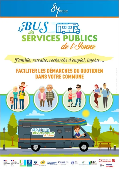 Bus des Services publics de l'Yonne
