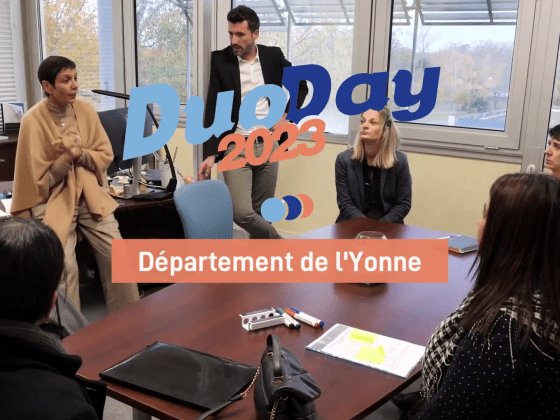 Le Département de l'Yonne a accueilli 6 personnes dans le cadre du DuoDay 2023