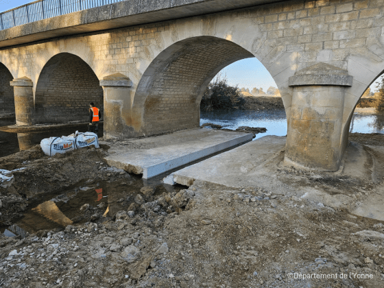 pont de germigny passe à poissons